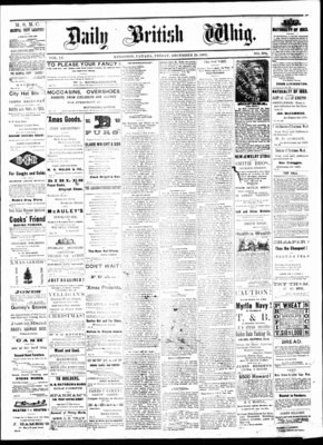 Daily British Whig (1850), 29 Dec 1882