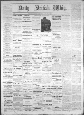 Daily British Whig (1850), 15 Jan 1881