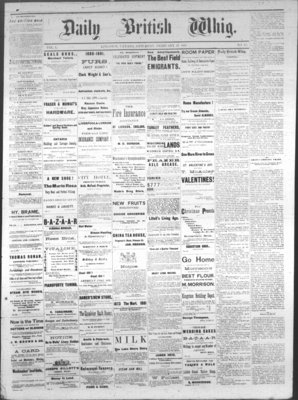 Daily British Whig (1850), 19 Feb 1881