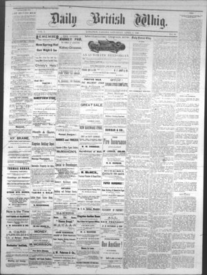 Daily British Whig (1850), 9 Apr 1881