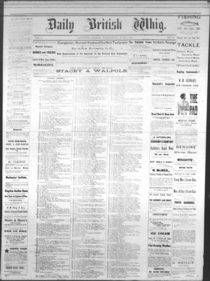 Daily British Whig (1850), 8 Jun 1881