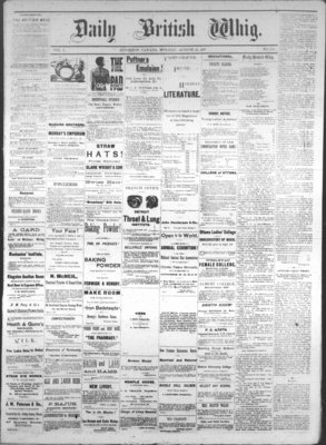 Daily British Whig (1850), 22 Aug 1881