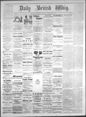 Daily British Whig (1850), 1 Sep 1881