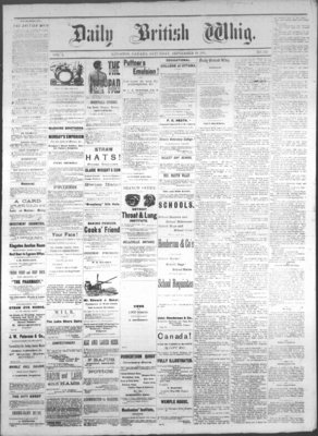 Daily British Whig (1850), 10 Sep 1881