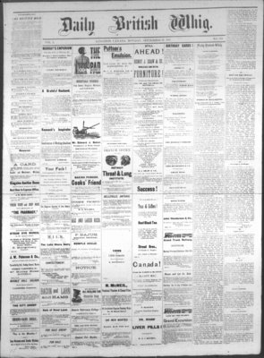 Daily British Whig (1850), 19 Sep 1881