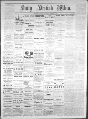 Daily British Whig (1850), 1 Oct 1881