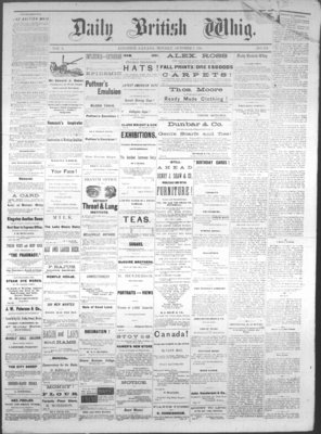 Daily British Whig (1850), 3 Oct 1881