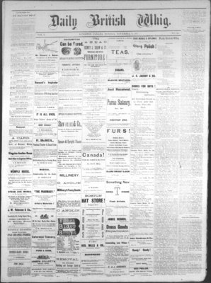 Daily British Whig (1850), 14 Nov 1881