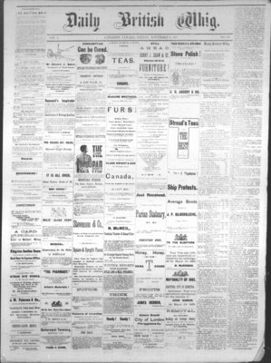 Daily British Whig (1850), 25 Nov 1881