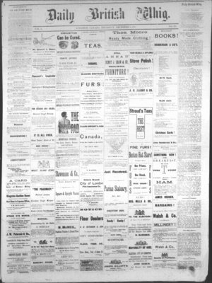 Daily British Whig (1850), 1 Dec 1881