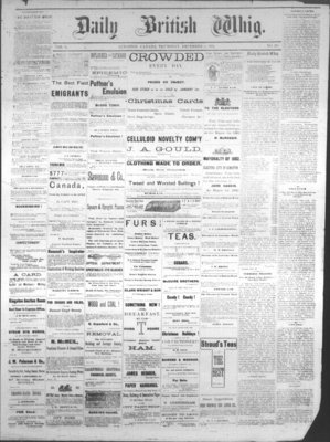 Daily British Whig (1850), 15 Dec 1881