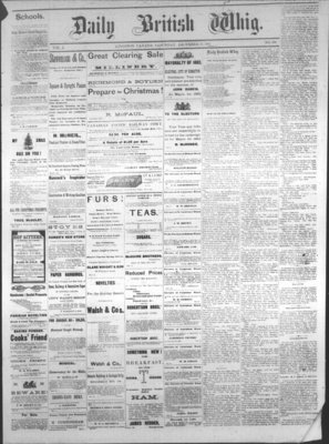 Daily British Whig (1850), 31 Dec 1881