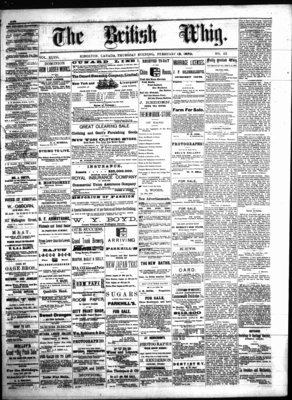 Daily British Whig (1850), 13 Feb 1879