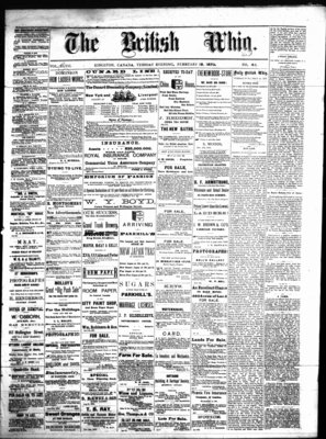 Daily British Whig (1850), 18 Feb 1879