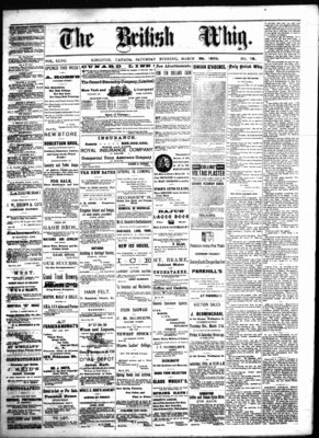 Daily British Whig (1850), 29 Mar 1879