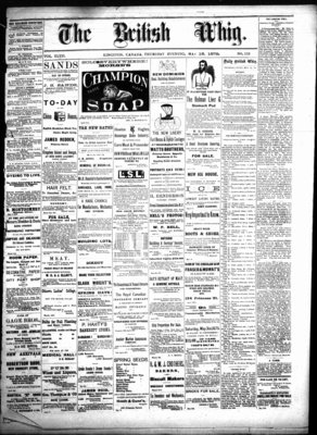 Daily British Whig (1850), 15 May 1879