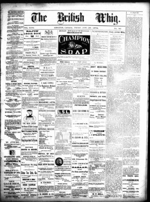 Daily British Whig (1850), 20 Jun 1879