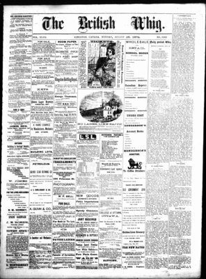 Daily British Whig (1850), 25 Aug 1879