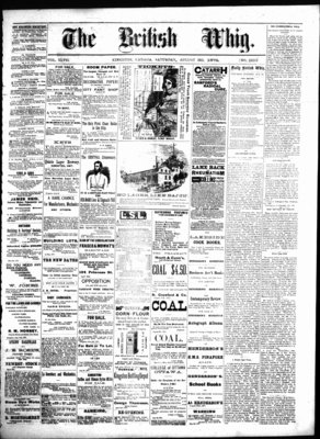 Daily British Whig (1850), 30 Aug 1879