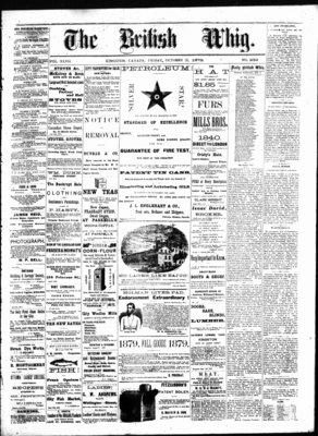 Daily British Whig (1850), 3 Oct 1879