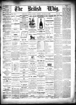 Daily British Whig (1850), 15 Jan 1878