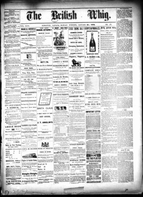 Daily British Whig (1850), 21 Jan 1878