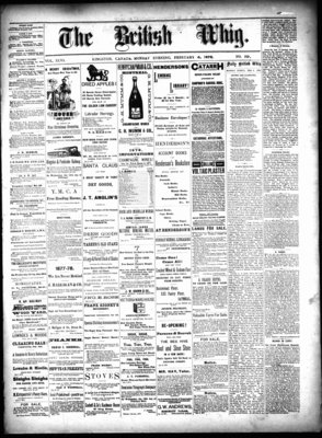 Daily British Whig (1850), 4 Feb 1878