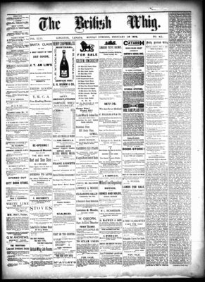 Daily British Whig (1850), 18 Feb 1878