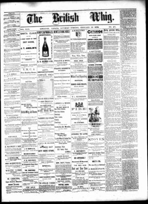 Daily British Whig (1850), 23 Feb 1878