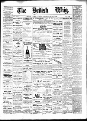 Daily British Whig (1850), 30 Apr 1878