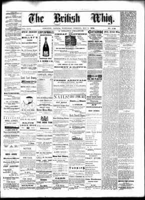 Daily British Whig (1850), 1 May 1878