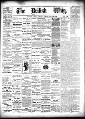 Daily British Whig (1850), 25 May 1878