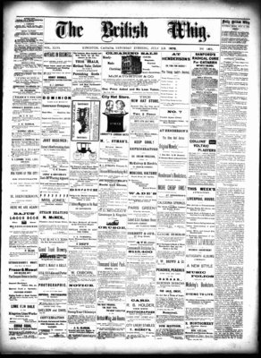 Daily British Whig (1850), 13 Jul 1878