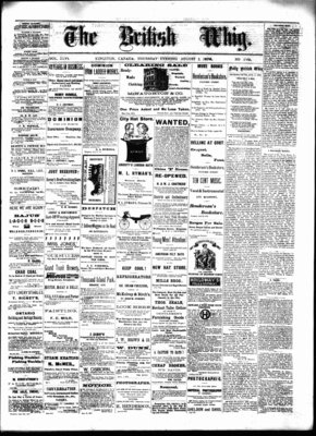 Daily British Whig (1850), 1 Aug 1878