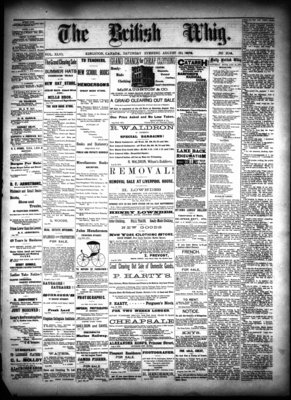 Daily British Whig (1850), 31 Aug 1878