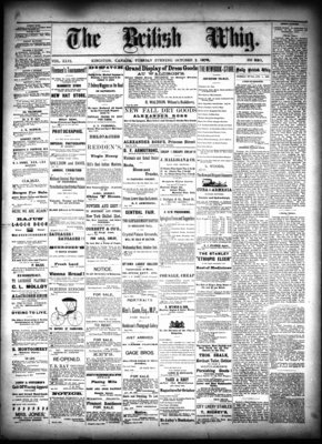 Daily British Whig (1850), 1 Oct 1878