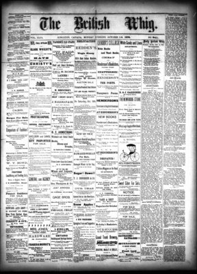 Daily British Whig (1850), 14 Oct 1878