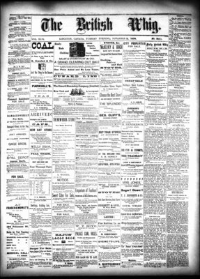 Daily British Whig (1850), 5 Nov 1878