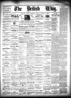 Daily British Whig (1850), 7 Nov 1878