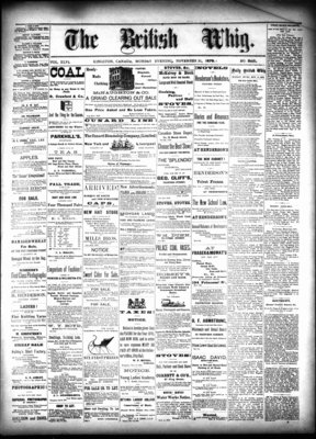 Daily British Whig (1850), 11 Nov 1878