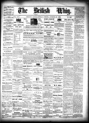 Daily British Whig (1850), 30 Nov 1878