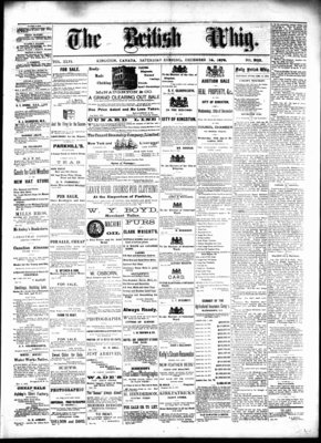 Daily British Whig (1850), 14 Dec 1878