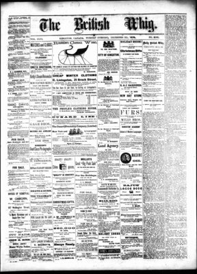 Daily British Whig (1850), 31 Dec 1878