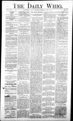 Daily British Whig (1850), 2 Aug 1887