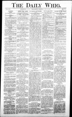 Daily British Whig (1850), 10 Aug 1887