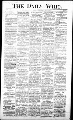 Daily British Whig (1850), 11 Aug 1887