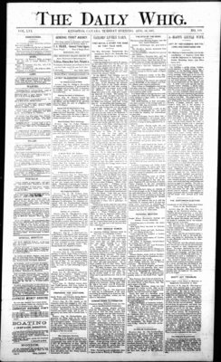 Daily British Whig (1850), 16 Aug 1887