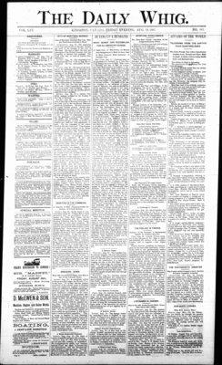 Daily British Whig (1850), 19 Aug 1887