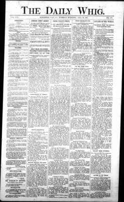 Daily British Whig (1850), 30 Aug 1887