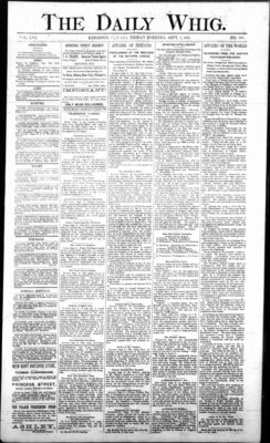 Daily British Whig (1850), 2 Sep 1887